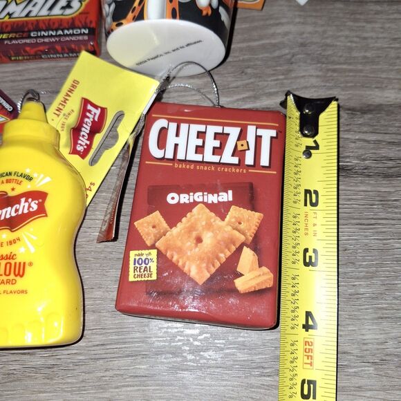 Ruz Food Ornament Lot of 5 Collection NWT!! - Picture 4 of 5